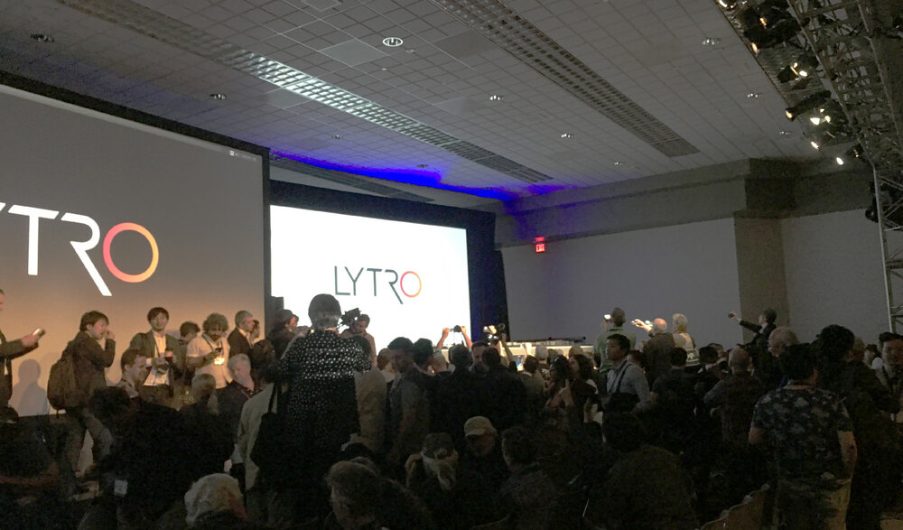 The Lytro Cinema camera debuted to a standing-room-only crowd at NAB 2016